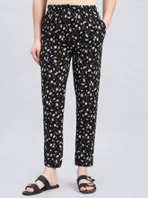 Load image into Gallery viewer, Go Colors Black Knit Lounge Pants
