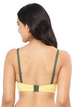 Load image into Gallery viewer, Amante Comfort Dream Padded Non-wired T-shirt Bra - Sunshine &amp; Thyme 91901
