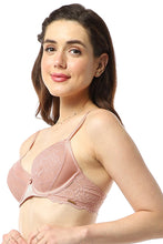 Load image into Gallery viewer, Amante Eternal Bliss Padded Wired Demi Bra - Mellow Rose 95201
