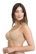 Load image into Gallery viewer, Amante Smooth Definition Padded Wired T-shirt Bra - Sandalwood 75701
