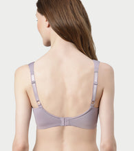 Load image into Gallery viewer, Enamor Innovations Pure Ease Women's, Ultra Smoothening Full Support Everyday Bra - No-Pinch, No-Dig Non Padded, Wirefree, Full Coverage  - F121 (Available in Plus Sizes) (Silver Lilac)

