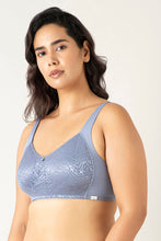 Load image into Gallery viewer, Amante Mystic Poise Non-padded Non-wired Minimizer Bra - Tempest
