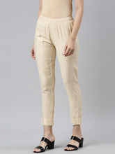 Load image into Gallery viewer, Go Colors Gold Silk Pants
