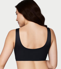 Load image into Gallery viewer, Enamor Innovations Invisi Encircle lift, Ultra smooth, Bonded, Slip-on, Women's T-Shirt Bra - Seamless, No-Pinch, No-Dig, Padded, Wirefree, High Coverage- IO01 (Black)
