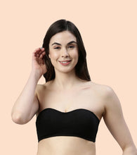 Load image into Gallery viewer, Enamor Strapless and Multiway Styling Women's Everyday Cotton Tube Bra - Perfect Shaping, Non-Padded, Wirefree, High-Coverage - A019

