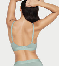 Load image into Gallery viewer, Enamor The Flex T-Shirt Bra for Women Padded, Wire-Free, Medium Coverage, Cotton Everyday Bra - SMB01 (Sage Green)
