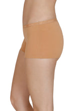 Load image into Gallery viewer, Amante Solid Mid Rise Boyleg Panty - Macaroon 89801
