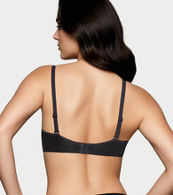 Load image into Gallery viewer, Enamor BambooBliss Lace Plunge Bra, Padded, Wire Free, High Coverage - IB25 (Black)
