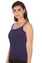 Load image into Gallery viewer, Amante Cotton Camisole - Ink-B Jewel 82401
