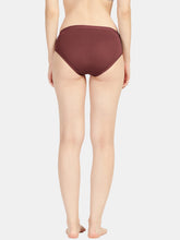 Load image into Gallery viewer, Sonari Full Coverage Mid Rise Hipster Seamless Soft  Modal Spandex Everyday Panty with Concealed waistband - 3110
