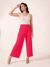 Load image into Gallery viewer, Go Colors Coral Viscose Knit Palazzo
