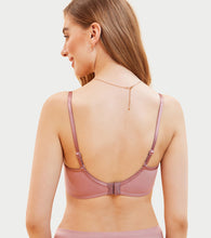 Load image into Gallery viewer, Enamor Women's Everyday  Balconette T-Shirt Bra - Eco fabric, Padded, Wirefree, Medium Coverage  - F131 (Nostalgia Rose)
