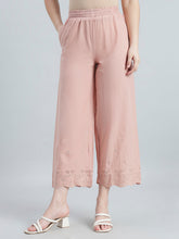 Load image into Gallery viewer, Go Colors Baby Pink 100% Cotton Hakoba Wide Pant
