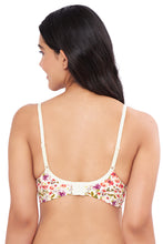 Load image into Gallery viewer, Amante Elegant Dream Padded Wired T-shirt Bra - Watercolour Ditsy Floral Print 92101
