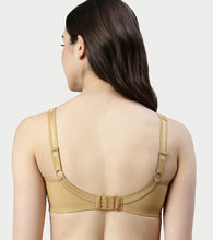 Load image into Gallery viewer, Enamor Hidden X-Frame and Smoothening Women's Full Support Everyday Bra - Jiggle control, Non Padded, Wirefree, Full Coverage - FB12 (Available in Plus sizes) (Buff)
