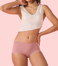 Load image into Gallery viewer, Enamor PS40 Innovations Invisi, All Day Comfort, Mid Waist Boyshorts Panty for Women - No Visible Panty Lines, Breathable, Sweat wicking, Free Cut, Full Coverage -  Pack of 1 (Nostalgia Rose)
