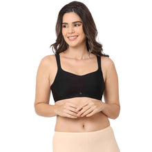Load image into Gallery viewer, Wacoal Asean Lightly Padded Wired Full Cup Everyday Wear Plus Size Full Support Minimizer Bra - Black WB79780IN

