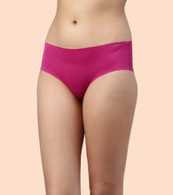Load image into Gallery viewer, Enamor PB40 Innovations Invisi, All Day Comfort, Low Waist Bikini Panty for Women - No Visible Panty Lines, Sweat wicking, Free Cut, Regular Coverage - Pack of 1 (Queen Pink)
