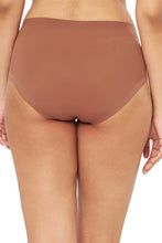 Load image into Gallery viewer, Amante Vanish Solid High Rise Brief Seamless Panty - Caramel Nude 11411
