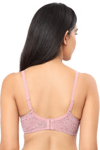Load image into Gallery viewer, Amante Floral Romance Non Wired Lightly Padded Non-Wired Full Coverage Bra - Cinder Rose 10306
