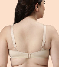 Load image into Gallery viewer, Enamor Plush Comfort, Side Support and Lift Women's Everyday Full Support Plunge Bra - All Day Comfort, Non-Padded, Wirefree, High-Coverage - F024
