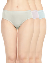 Load image into Gallery viewer, Sonari Nylon Spandex Mid Rise Full Coverage Everyday Panty with Concealed Waistband – 3199
