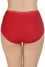 Load image into Gallery viewer, Amante Solid High Rise Full Brief Panties (Pack of 3) 53001
