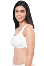 Load image into Gallery viewer, Amante All Day Lounge Solid Non Padded Non-Wired Bra - White 78801
