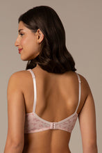 Load image into Gallery viewer, Amante Dreamy comfort Non-Padded Non-Wired Cotton Bra - Pink Floral Print

