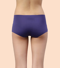 Load image into Gallery viewer, Enamor PS40 Innovations Invisi, All Day Comfort, Mid Waist Boyshorts Panty for Women - No Visible Panty Lines, Breathable, Sweat wicking, Free Cut, Full Coverage - Pack of 1 (Greek Blue)

