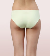Load image into Gallery viewer, Enamor PH40 Innovations Invisi, All Day Comfort, Mid Waist Hipster Panty for Women - No Visible Panty Lines, Sweat wicking, Free Cut, Full Coverage - Pack of 1 (Green Pear)

