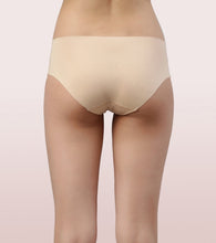 Load image into Gallery viewer, Enamor PH40 Innovations Invisi, All Day Comfort, Mid Waist Hipster Panty for Women - No Visible Panty Lines, Sweat wicking, Free Cut, Full Coverage - Pack of 1 (Nude)

