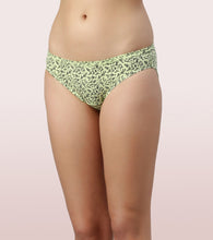 Load image into Gallery viewer, Enamor CB03 Chic Cotton, All Day Comfort, Low Waist Bikini Panty for Women - Naturally Breathable, Antimicrobial with Stain release, Inner Elastic, Regular Coverage -  Pack of 3 (Multicolorprint)
