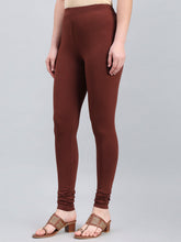 Load image into Gallery viewer, Go Colors Medium Brown Churidar
