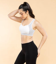 Load image into Gallery viewer, Enamor SB38 Medium Impact Cotton Sports Bra, Padded, Wire-Free, Full Coverage for Comfort
