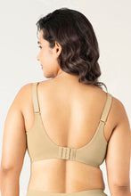Load image into Gallery viewer, Amante Mystic Elegance Non-padded Wired Minimizer Bra - Sesame

