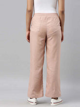 Load image into Gallery viewer, Go Colors Baby Pink Linen Cargo Pants
