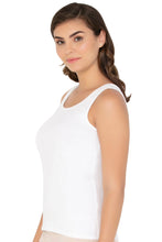 Load image into Gallery viewer, Amante Broad Strapped Body Hugging Cotton Tank Top (Pack of 2) - Black-White 76802
