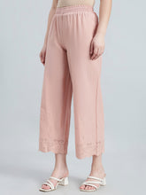 Load image into Gallery viewer, Go Colors Baby Pink 100% Cotton Hakoba Wide Pant
