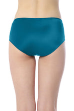 Load image into Gallery viewer, Amante Elegant Lace Hipster Panty - Gibralta Blue &amp; Stucco 101201
