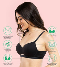 Load image into Gallery viewer, Enamor A132 Cloud Soft Vanish-Edge Lift Bra with Invisible Neckline &amp; Cotton Bonding Technology
