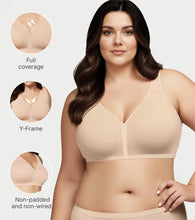 Load image into Gallery viewer, Enamor True Form Cotton Comfort Bra. Non-Padded, Wire-Free and Full Coverage - A124 (Pale Skin)

