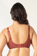 Load image into Gallery viewer, Amante Mystic Elegance Non-padded Wired Minimizer Bra - Apple Butter
