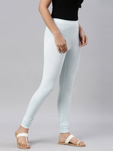 Load image into Gallery viewer, Go Colors Aqua Cotton Stretch Churidar
