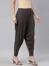 Load image into Gallery viewer, Go Colors Silver Grey Viscose Stretch Patiala
