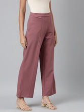 Load image into Gallery viewer, Go Colors Light Brown Roma Ponte Wide Pants
