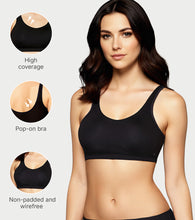 Load image into Gallery viewer, Enamor BambooBliss Pop-on Bra, Padded, Wire Free, Full Coverage - IB07 (Black)
