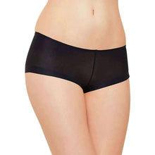 Load image into Gallery viewer, Wacoal Feel Free Mid Waist  Full Coverage Everyday Wear Boy Leg Panty - Black WU87380IN
