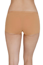 Load image into Gallery viewer, Amante Solid Mid Rise Boyleg Panty - Macaroon 89801
