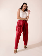 Load image into Gallery viewer, Go Colors Light Maroon Cotton Salwar
